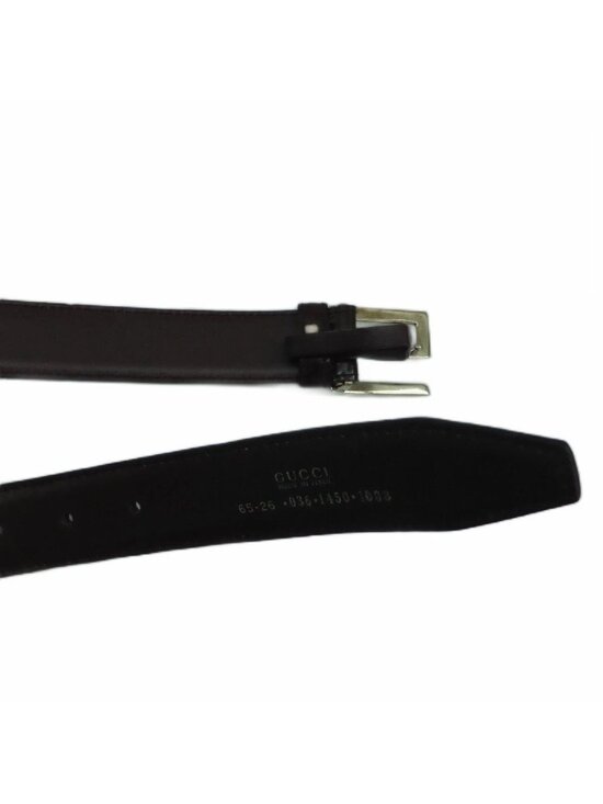 Gucci Belt Leather Dark Brown Buckle main image 7